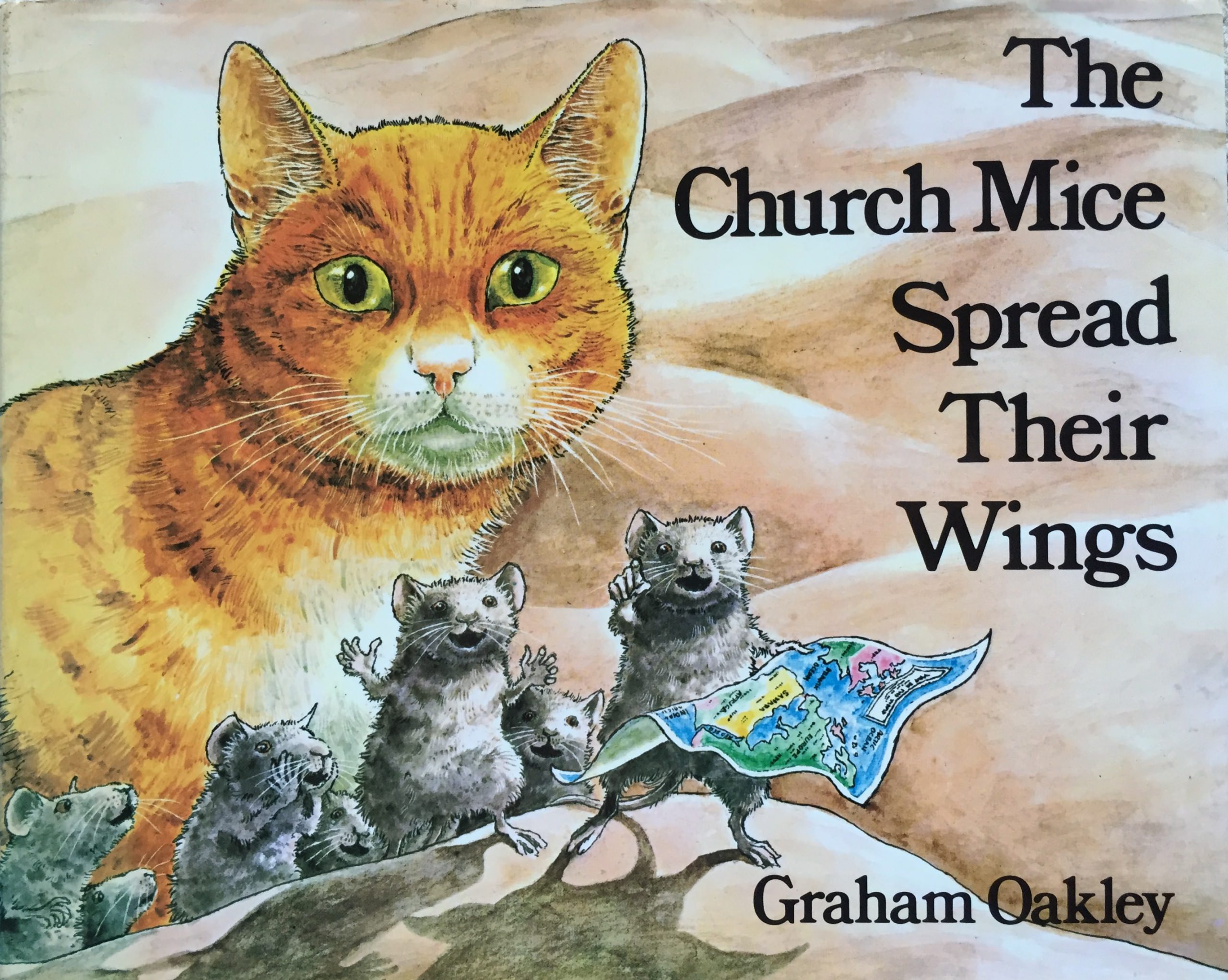 The Church Mice Spread Their Wings（英語・ハードカバー） | 猫本 