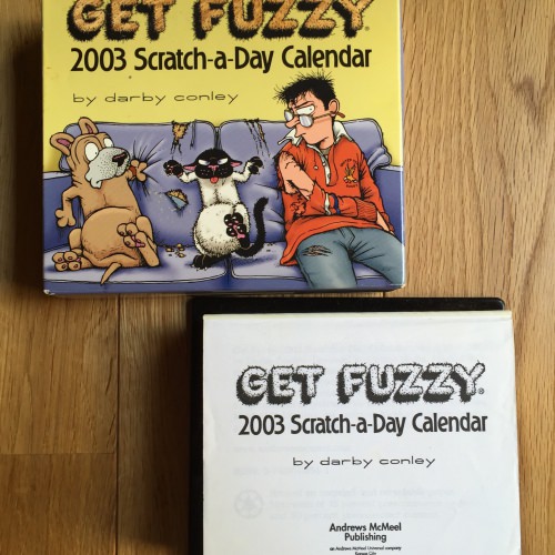 GET FUZZY 2003 Scratch-a-Day Calendar
