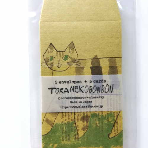 トラネコボンボン ぽち袋+カードセット S