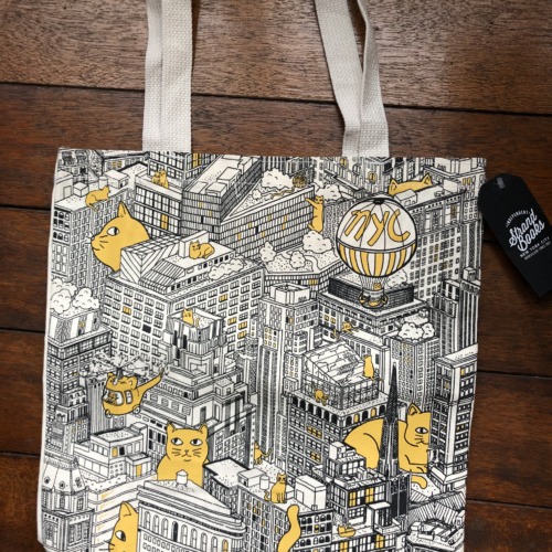 再入荷　STRANDトートバッグ　Cats on Buildings