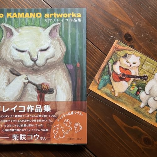 Reiko KAMANO artworks　カマノレイコ作品集（サイン・ポストカード付き）