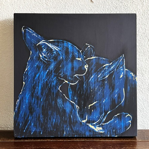 藤本英明作品 「テンジョウウラカラアイヲコメテ」”from above with love”