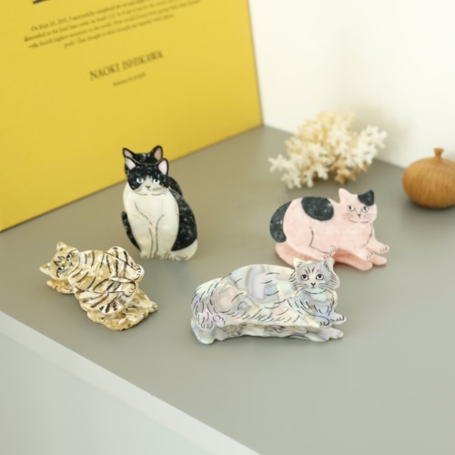 松尾ミユキ　キャットヘアクリップ　Cat Hair Clip