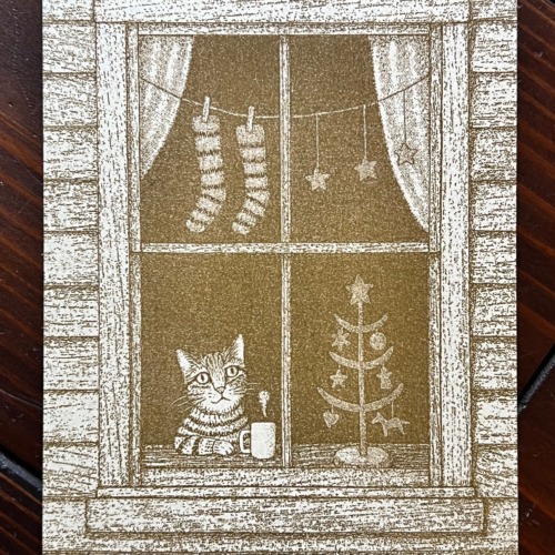 上野昌子新作ポストカード「ぼくのクリスマス」