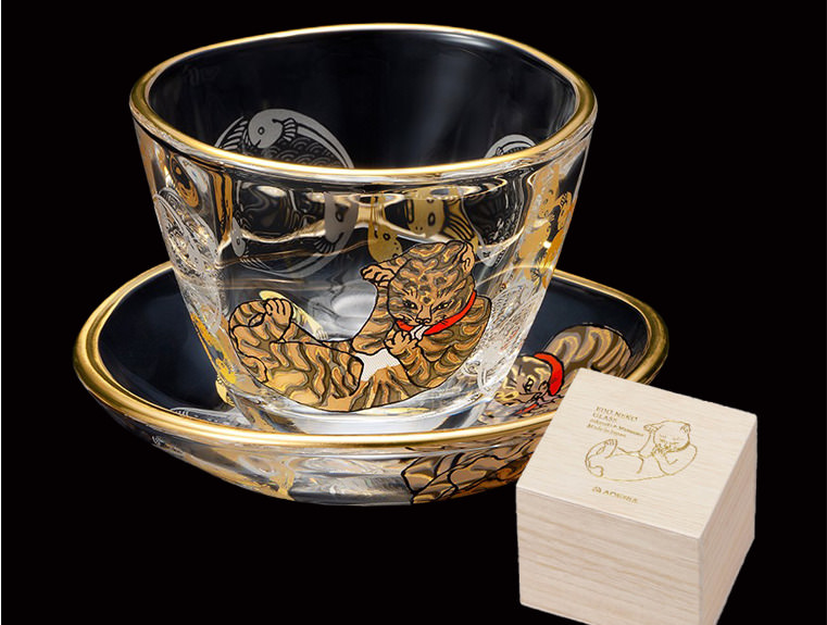 浮世絵グラス入荷