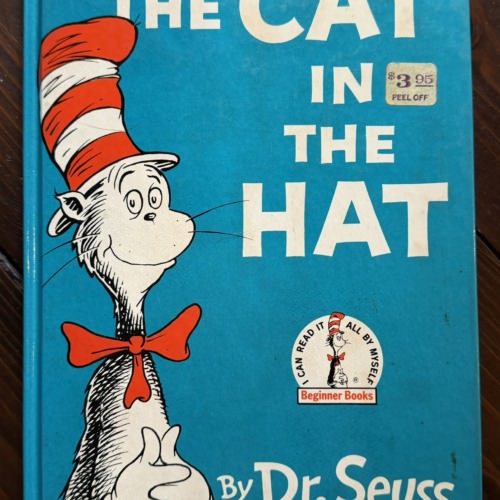 The Cat in the Hat ＜Beginner Books＞（英語　1957年NY版）