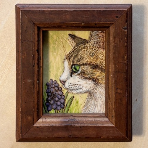 猫野ぺすかさん額装作品通販について