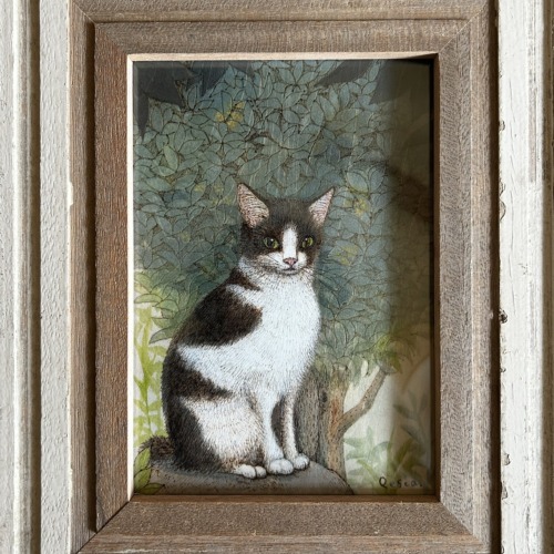 猫野ぺすか額装作品「金木犀」