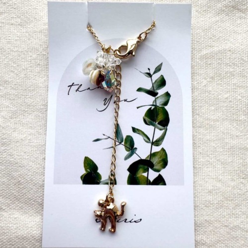 Airisネックレス（スワロフスキー）2色