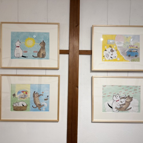 出口かずみさん　原画展について