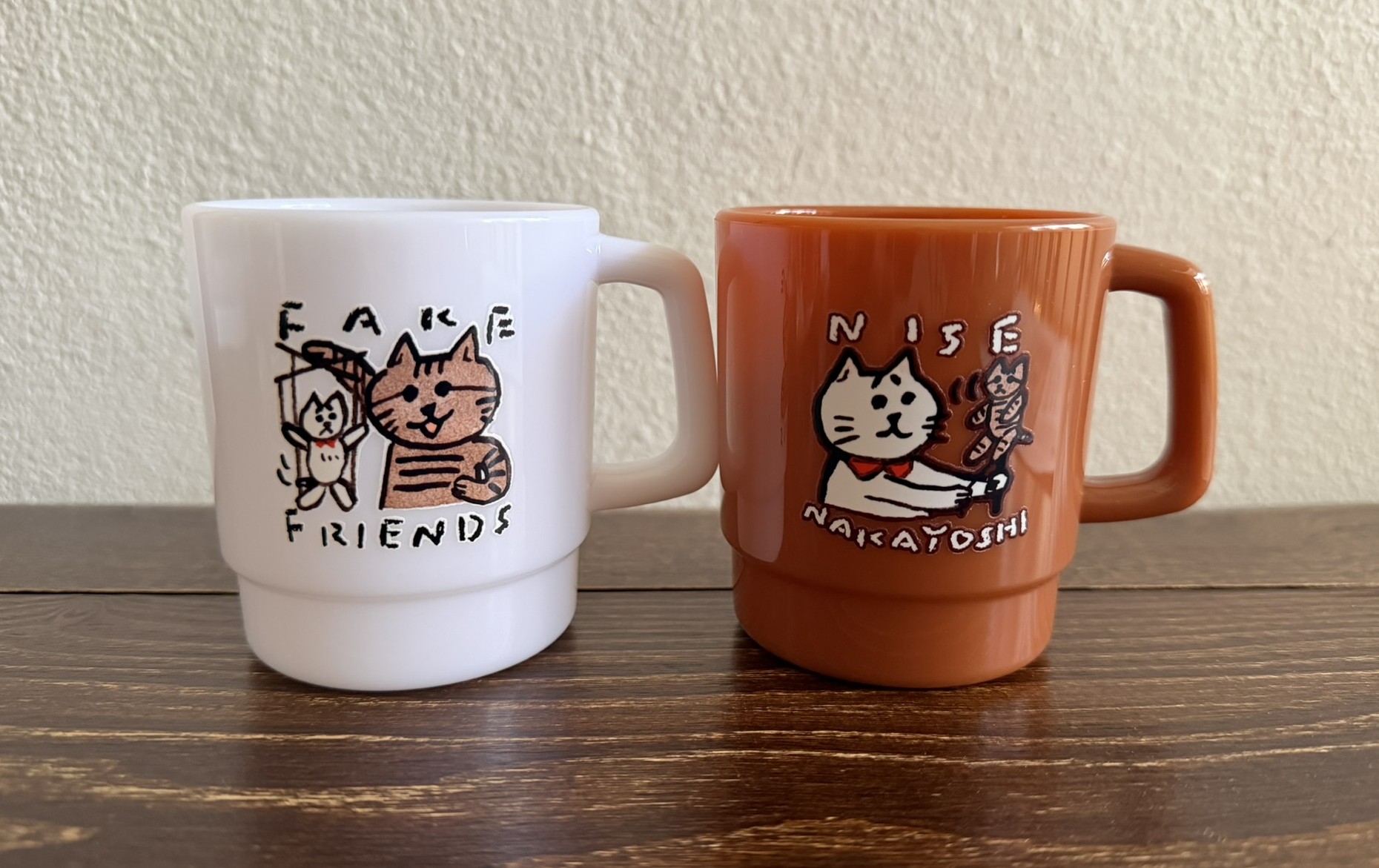 出口かずみ ニセなかよしプラマグカップ | 猫本専門書店 書肆 吾輩堂